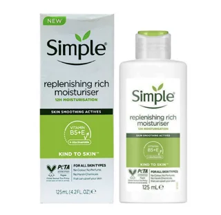 کرم آبرسان و مرطوب کننده سیمپل مدل rich حجم ۱۲۵ میل