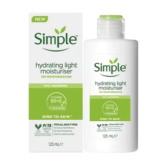 کرم آبرسان و مرطوب کننده سیمپل مدل light حجم ۱۲۵ میل